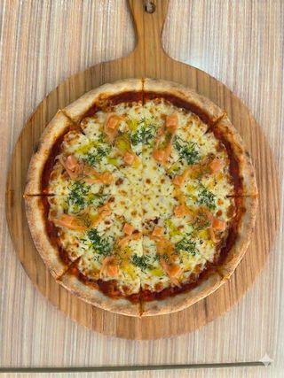 Pizza de Salmão