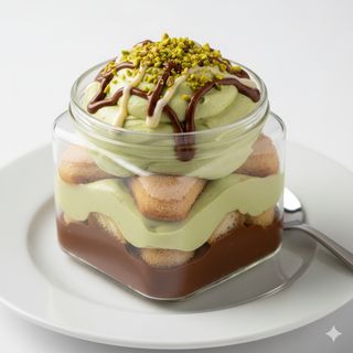 Tiramisù pistacchio e Nutella