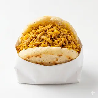 Arepa De Cazón Y Queso