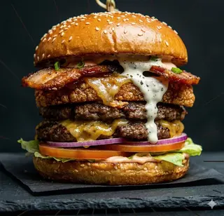 Hamburguesa Polled Pork