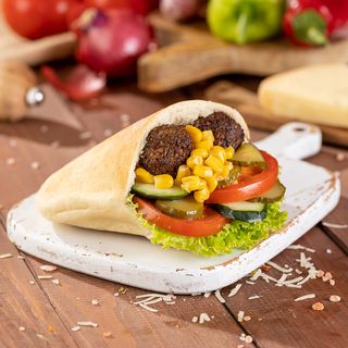 პიტა ფალაფელით (სამარხვო)