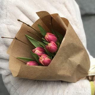 Букет 5 тюльпанів Коламбус