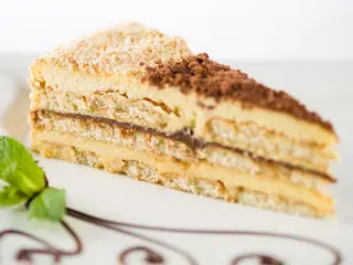 Торта Ла Страда с крем брюле (150г)