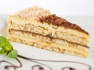 Торта Ла Страда с крем брюле (150г)