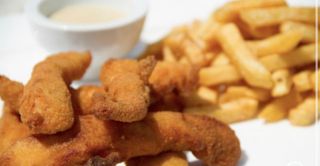 Tiras de pollo+Patatas