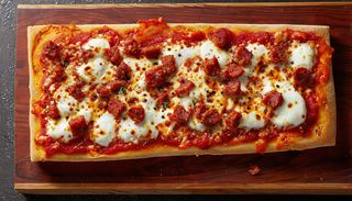 Pizza Diavola (30 x 40 Cm.)