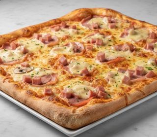 Pizza de champiñón y bacon (1.2 kg.)
