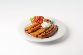 Pohovani kačkavalj sa kobasicama