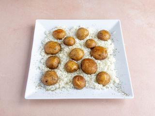 Šampinjoni sa pirinčem