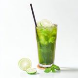 Hand-made mint lemon tea