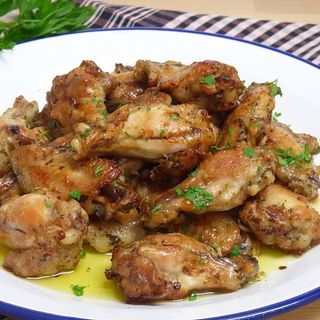 Alitas al ajillo
