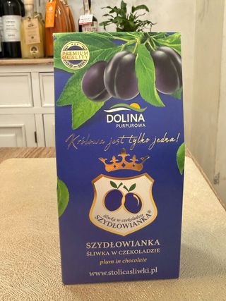 Szydłowska Śliwka w Czekoladzie 110 g Kartonik