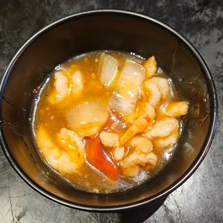 Gambas Con Salsa Picante