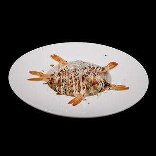 187 Chirashi ebi scottato 