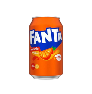 Fanta Naranja lata 330ml.