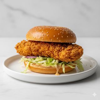 Hamburguesa Crispy simple