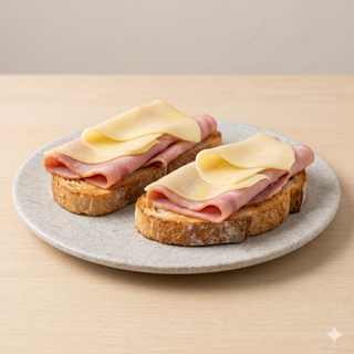 Pa amb ali de jamón york y queso semicurado (2 uds.)