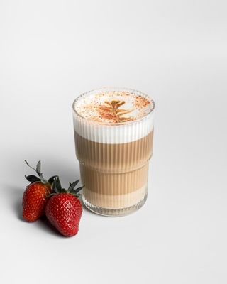 Раф ваниль-клубника(350мл)