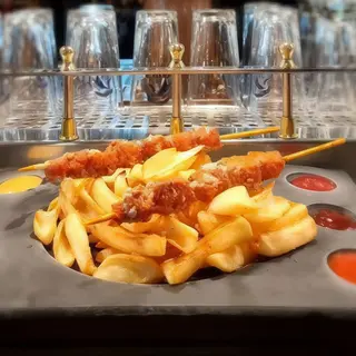 Patatas+Pincho Moruno (2 uds.)