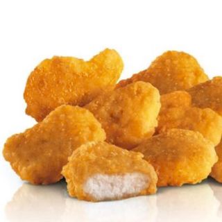 Nuggets de pollo fritos
