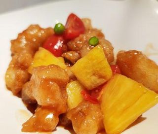 Pollo in salsa agrodolce