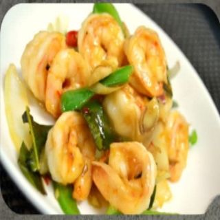 Gambas En Estilo Tallandés