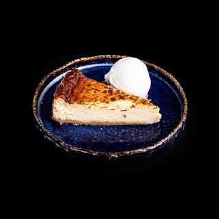 Tarta cremosa de queso