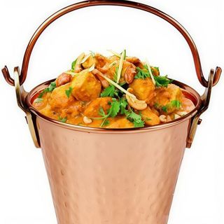 Pollo Balti con Garbanzos