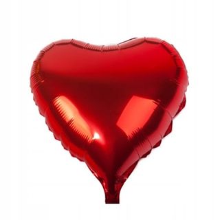 BALON FOLIOWY NA HEL - SERCE 45 CM