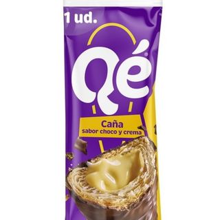Caña sabor choco y crema Qé