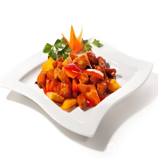 Costilla Con Salsa Agridulce