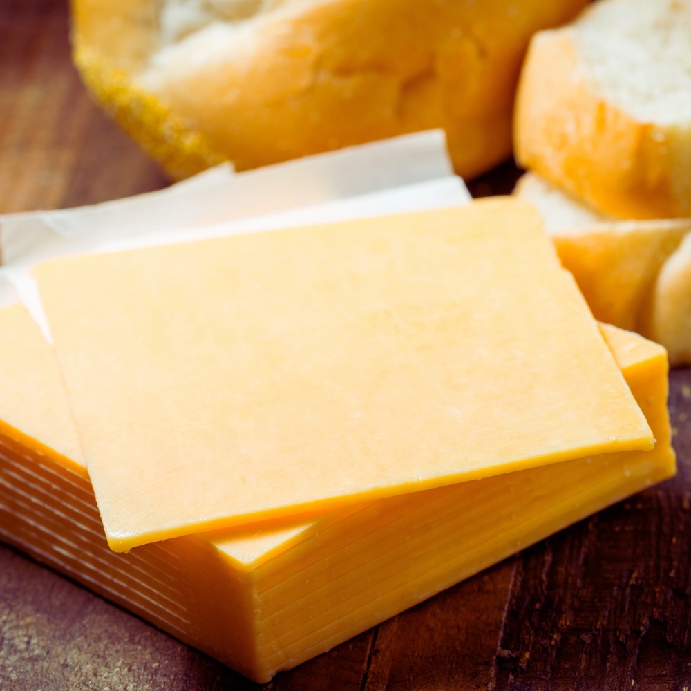 fromage cheddar (riche en calcium)