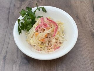 Квашена капуста маринована з синьою цибулею 100г