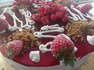 CHEESE CAKE ALL.AMARENA X 10/12 PERSONE 