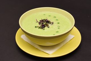 Supă cruda de mazăre