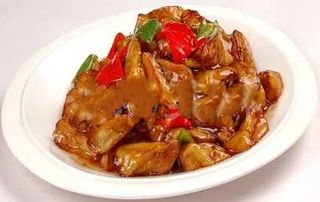 L3 Aubergines à La Sauce Brune烧茄子 