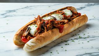 Zapiekanka szarpana bez pieczarek