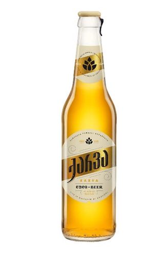 ლუდი "ქარვა" 0.5ლ