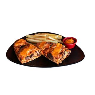 Baguette farcie viande hachée