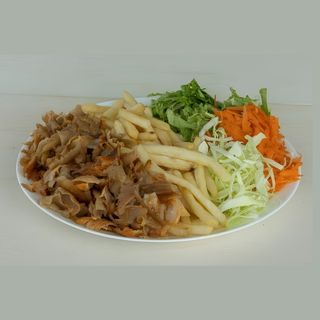 Menu Kebab no Prato