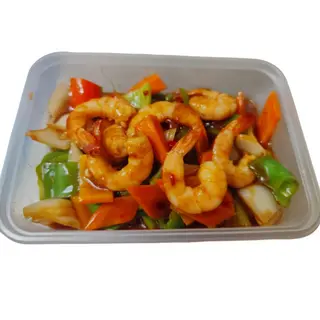 Gambas Salsa Picante