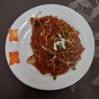 25 Spaghetti di soia con carne
