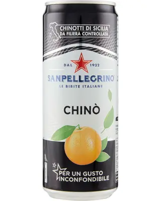 Chinò Sanpellegrino lattina 330ml