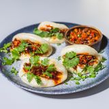 Говядина с пампушками