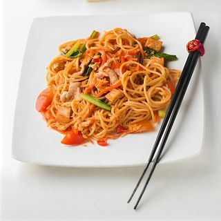 Vermicelle Sauté au Poulet