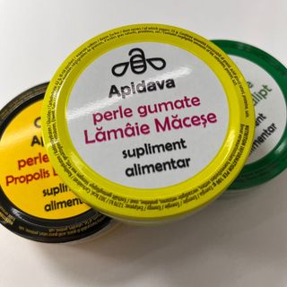 Perle Gumate Lămâie Măceșe (50g)