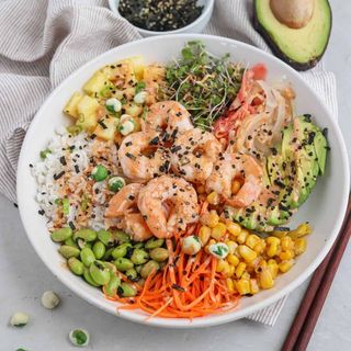 Poke Con Pico De Gallo