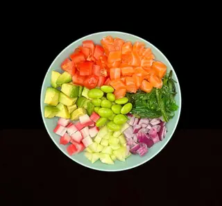 Poke salmón