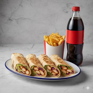 Dürum Kebab Combo 4 uds.