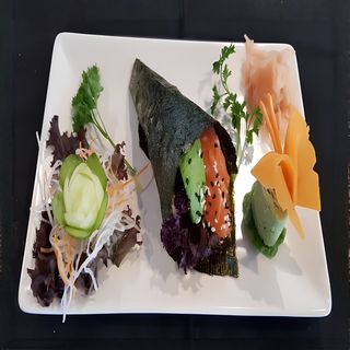 59-Sake Temaki